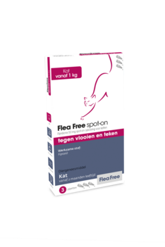 Flea Free Fipralone spot-on kat