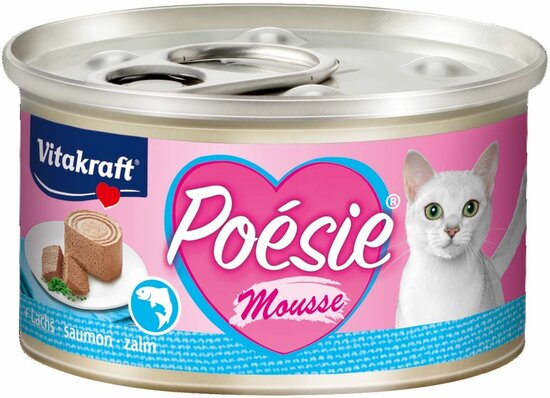 Vitakraft Poésie zalm MSC mousse 85 gr