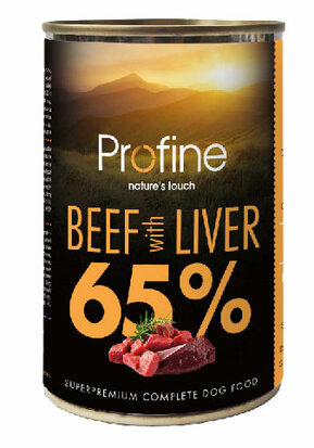 Profine 65% Beef & Beef Liver 400 gram