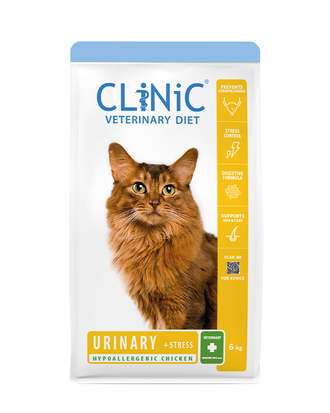 CLiNiC Urinary + Stress kip 6 kg (blaasgruis)