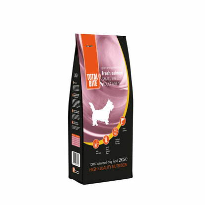 Total Bite Dog Adult Fresh Salmon Small Breed 2 kg