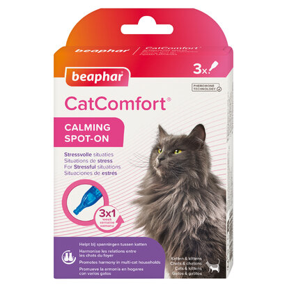 CatComfort rustgevende spot on pipet (3 stuks)
