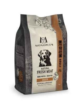 Monopets Fresh Meat adult medium deer 2kg