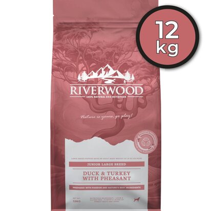 Riverwood Junior Large Breed Duck 12 kg