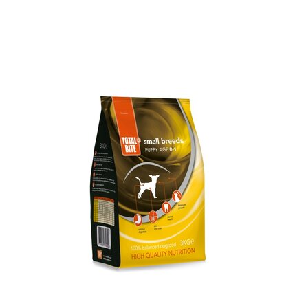 Total Bite Dog Puppy Small & Mini 3 kg