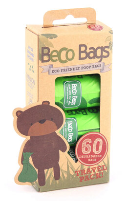 Beco Bags poepzakjes 60 stuks Eco-Friendly