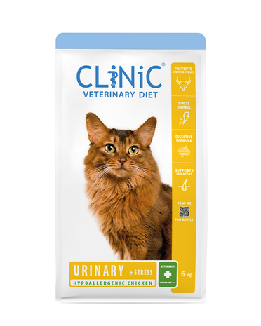CLiNiC Urinary + Stress kip 1.5 kg (blaasgruis)