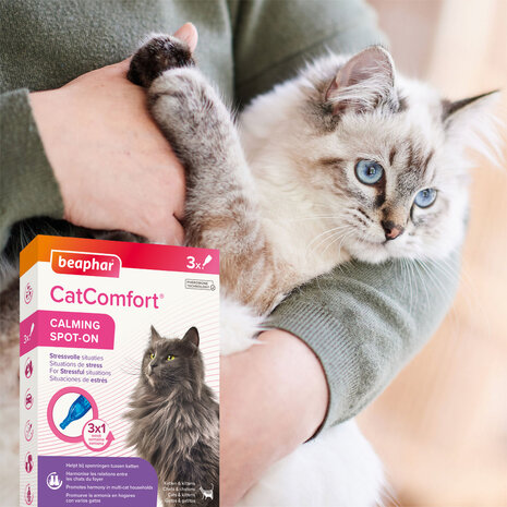 CatComfort rustgevende spot on pipet (3 stuks)