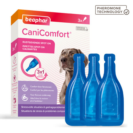 CaniComfort&reg; Rustgevende Spot-On 3 pipetten