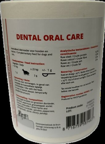 Dental Oral Care hond en kat