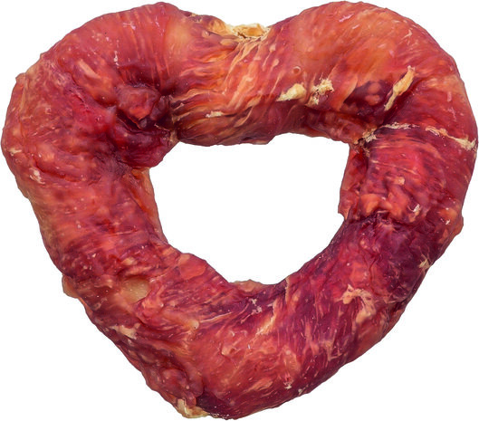  Hart met met eendenborst 10 cm