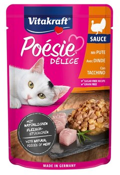 Vitakraft Poésie DéliSauce + kalkoen 85g Vitakraft Poésie DéliSauce + kalkoen 85g