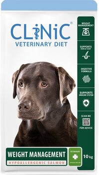 CliNiC Veterinary Diet dog weight management salmon 10kg CliNiC Veterinary Diet dog weight management salmon 10kg