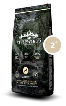 Riverwood Adult Adult Venison Lam en Konijn 2 kg