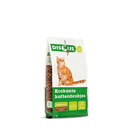DISCUS KROKANTE KATTENBROK 3-MIX 2KG